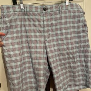 Tommy Bahama Mens Shorts Size 38 Chino Beach Golf Breathable Casual Checks